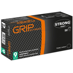 Einw. Handsch.Grip Schwarz Gr.8 schwarz Nitril 50 St. Box Einw. Handsch.Grip Schwarz Gr.8 schwarz Nitril 50 St. Box