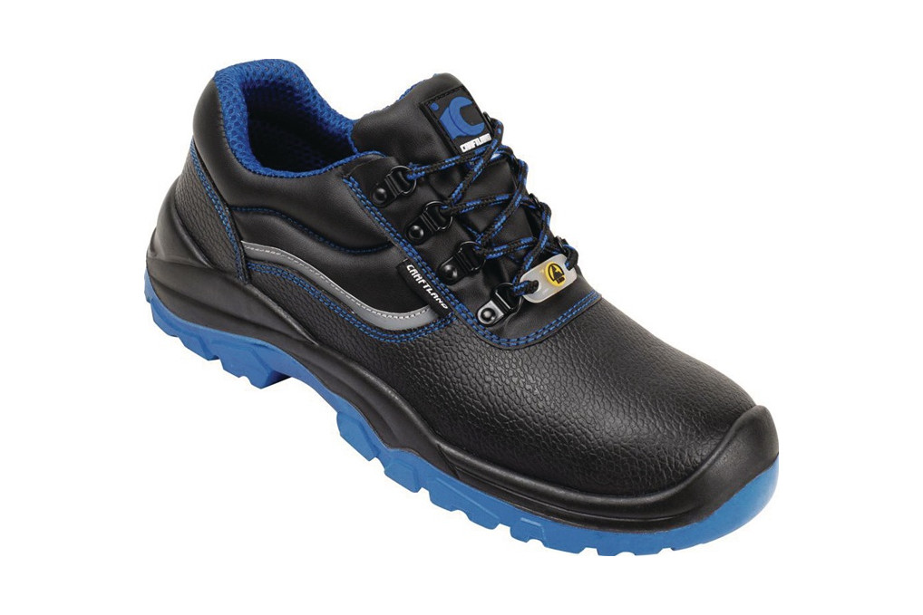 Sicherheitsschuh NAUEN Gr.40 W.10,5 schwarz blau S3 FO SR ESD EN20345 CRAFTLAND Sicherheitsschuh NAUEN Gr.40 W.10,5 schwarz blau S3 FO SR ESD EN20345 CRAFTLAND