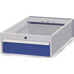 Hängeschublade B541xT736xH208mm lichtblau Vollauszug f.Werkbank BEDRUNKA HIRTH