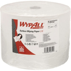 Putztuch WYPALL L10 EXTRA 7202 L.ca.380 mmxB.ca.235mm weiß 1 lag.,perforiert Putztuch WYPALL L10 EXTRA 7202 L.ca.380 mmxB.ca.235mm weiß 1 lag.,perforiert