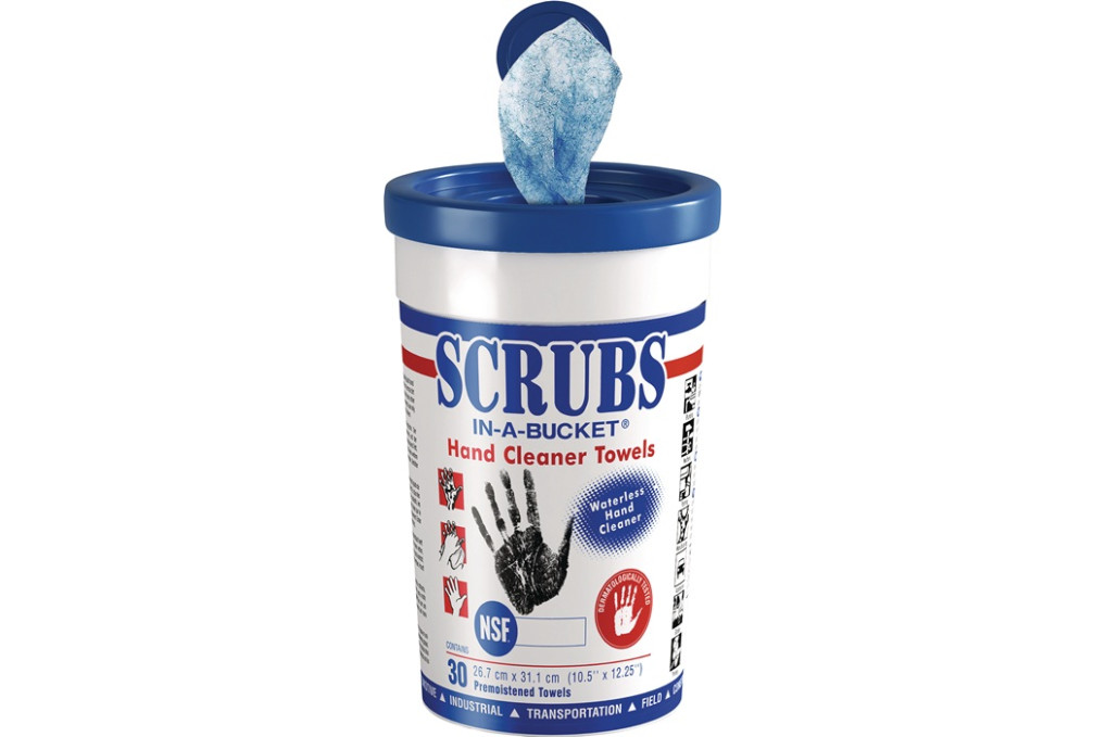 Handreinigungstuch Scrubs hohe Reinigungskraft 30 St.Eimer SCRUBS Handreinigungstuch Scrubs hohe Reinigungskraft 30 St.Eimer SCRUBS