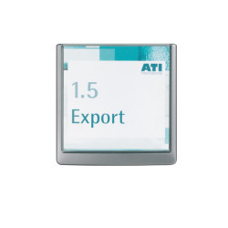 Tür Infoschild B149xH148,5mm Sichtfenster Acrylglas Rücken ABS graphit DURABLE Tür Infoschild B149xH148,5mm Sichtfenster Acrylglas Rücken ABS graphit DURABLE