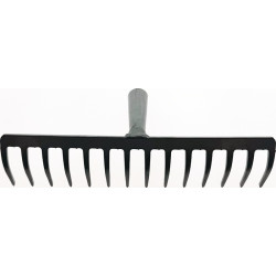 Gartenrechen Arbeits B.355mm Zinken L.70mm 14 Zinken o.Stiel KRUMPHOLZ