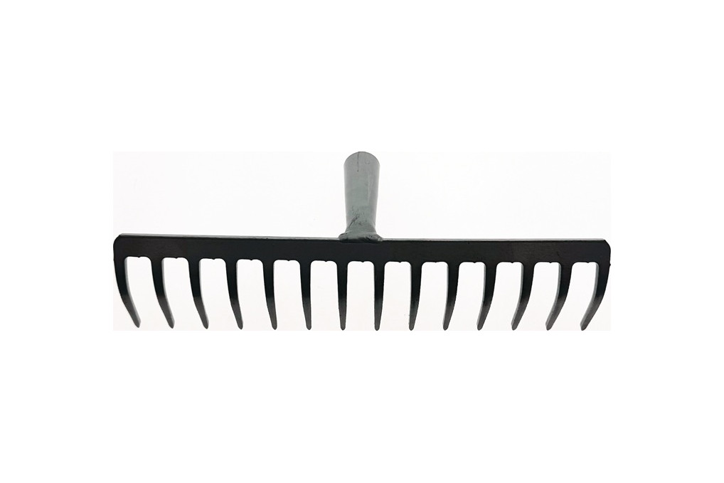 Gartenrechen Arbeits B.355mm Zinken L.70mm 14 Zinken o.Stiel KRUMPHOLZ
