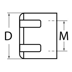 Spannmutter ER 25 D.42mm m.Exzenterring z.Spannzangenfutter ER TECWERK Spannmutter ER 25 D.42mm m.Exzenterring z.Spannzangenfutter ER TECWERK