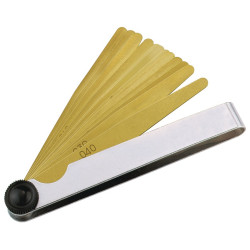 Fühlerlehre Blatt St.0,05 1,0mm STA L.100mm Bl.13 St.TECWERK Fühlerlehre Blatt St.0,05 1,0mm STA L.100mm Bl.13 St.TECWERK