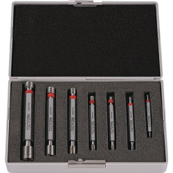 Grenzgewindelehrdornsatz 6H je 1 St.M3,M4,M5,M6,M8,M10,M12 f.M TECWERK