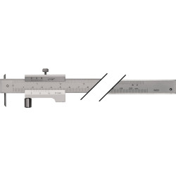 Streichmaß 200mm m.Laufrolle TECWERK