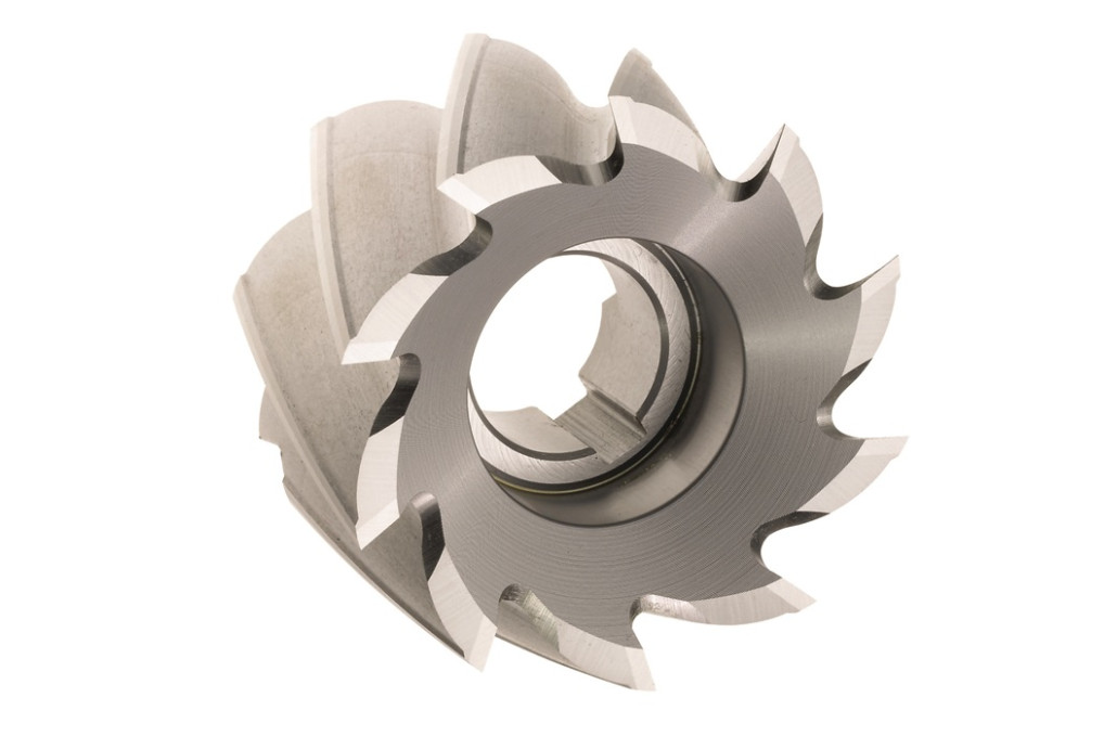 Walzenstirnfräser DIN 1880 TypN D.40mm HSS Co5 Z.8 TECWERK Walzenstirnfräser DIN 1880 TypN D.40mm HSS Co5 Z.8 TECWERK