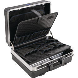 Schalenkoffer B470xT200xH365mm 34,3l ABS Ku.Alu Rahmen TECWERK