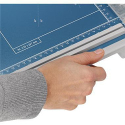 DAHLE Hebelschneider 00502 20043 175x420mm DIN A4 8Bl. Metall blau DAHLE Hebelschneider 00502 20043 175x420mm DIN A4 8Bl. Metall blau