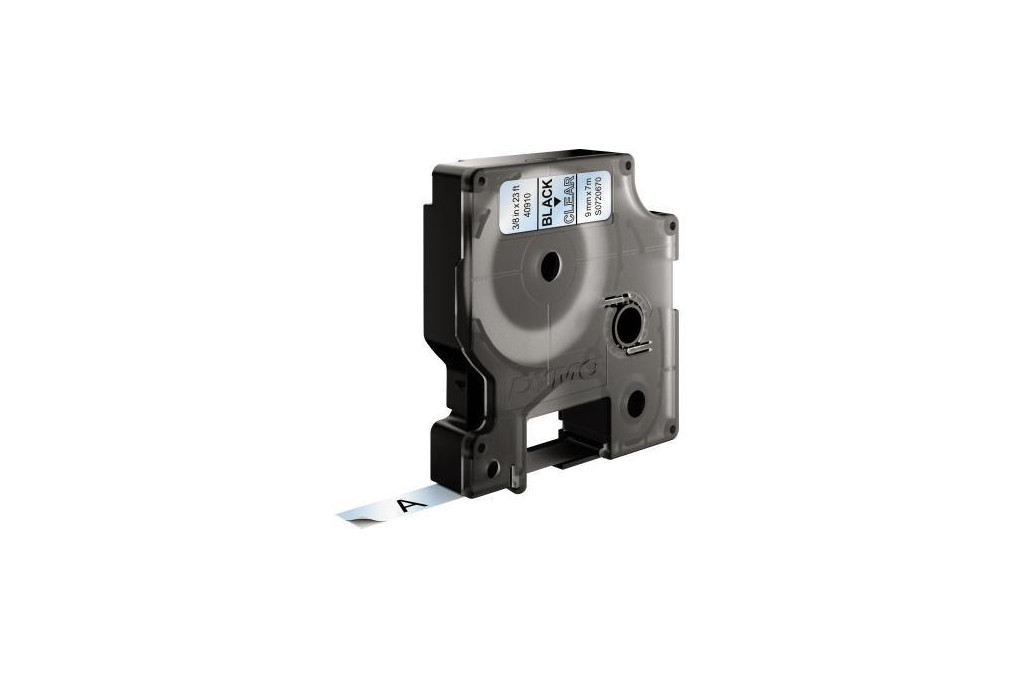 DYMO Schriftbandkassette D1 S0720670 9mmx7m schwarz auf transp.