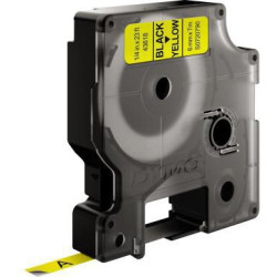 DYMO Schriftbandkassette D1 S0720790 6mmx7m sw auf ge