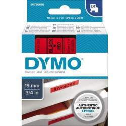 DYMO Schriftbandkassette D1 S0720870 19mmx7m sw auf rt