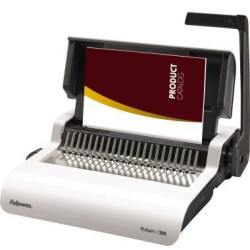Fellowes Plastikbindegerät Pulsar 5627601 max. 300Blatt weiß Fellowes Plastikbindegerät Pulsar 5627601 max. 300Blatt weiß