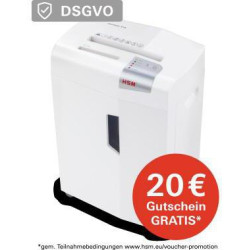 HSM Aktenvernichter shredstar X15 1030121 Partikel 4x37mm weiß HSM Aktenvernichter shredstar X15 1030121 Partikel 4x37mm weiß