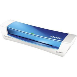 Leitz Laminiergerät iLAM HomeOffice 73680036 DIN A4 weiß blau Leitz Laminiergerät iLAM HomeOffice 73680036 DIN A4 weiß blau