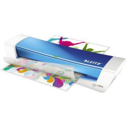 Leitz Laminiergerät iLAM HomeOffice 73680036 DIN A4 weiß blau Leitz Laminiergerät iLAM HomeOffice 73680036 DIN A4 weiß blau