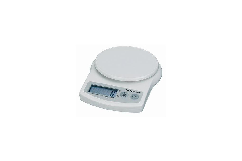 MAUL Briefwaage MAULalpha 1642002 max. 2kg Kunststoff weiß