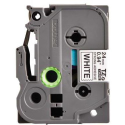 Brother Schriftband Extrastark TZES251 laminiert 24mmx8m sw auf ws