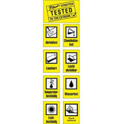 Brother Schriftbandkassette TZE141 18mmx8m laminiert sw auf fl