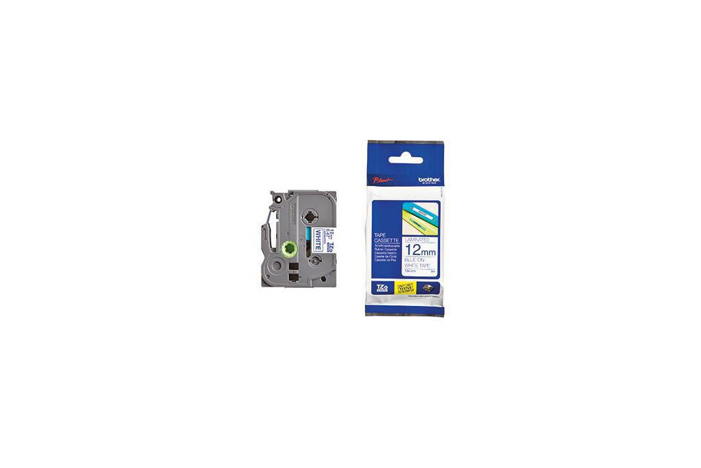 Brother Schriftbandkassette TZE233 12mmx8m laminiert bl auf ws