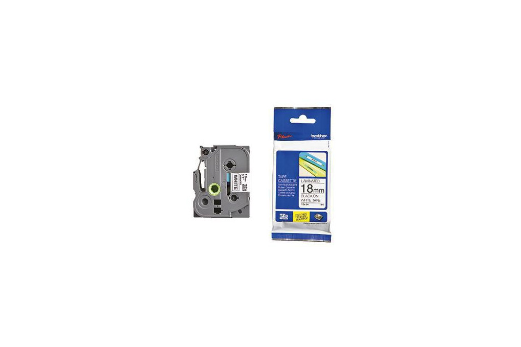 Brother Schriftbandkassette TZE241 18mmx8m laminiert sw auf ws