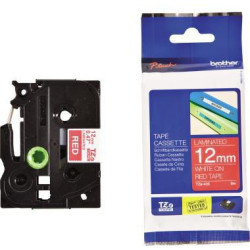 Brother Schriftbandkassette TZE435 12mmx8m laminiert ws auf rt