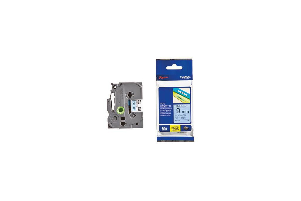 Brother Schriftbandkassette TZE521 9mmx8m laminiert sw auf bl