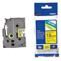 Brother Schriftbandkassette TZE641 18mmx8m laminiert sw auf ge Brother Schriftbandkassette TZE641 18mmx8m laminiert sw auf ge