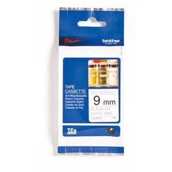 Brother Schriftbandkassette TZEN221 9mmx8m unlaminiert sw auf ws Brother Schriftbandkassette TZEN221 9mmx8m unlaminiert sw auf ws