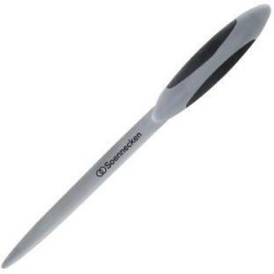 Soennecken Brieföffner 0092 23cm Softgriff schwarz grau Soennecken Brieföffner 0092 23cm Softgriff schwarz grau
