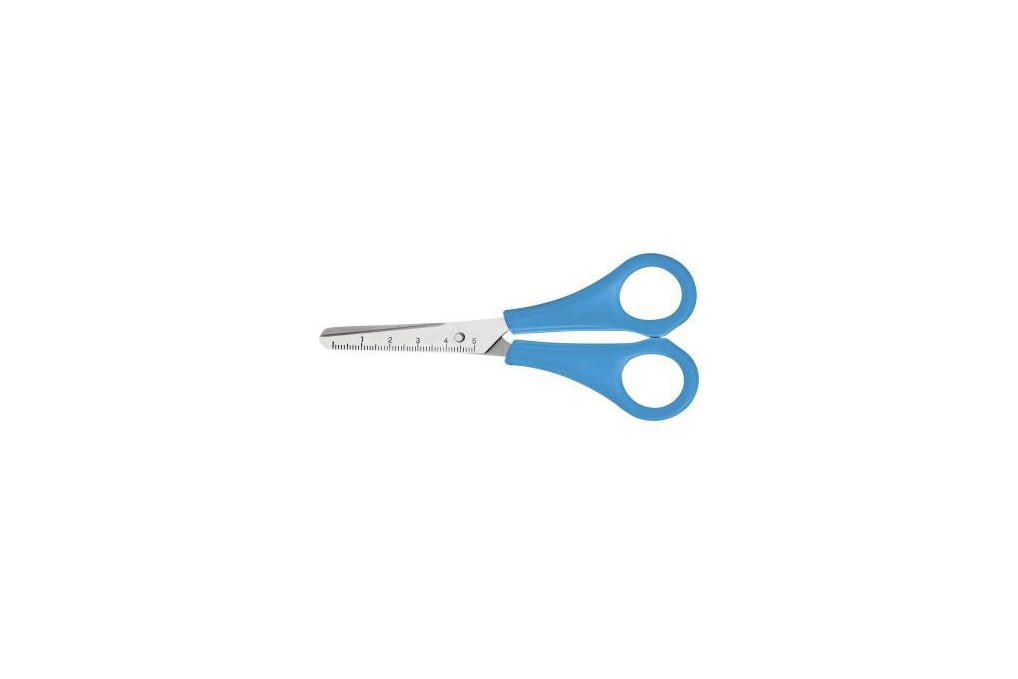 Westcott Kinderschere E 21592 00 13cm 5 Zoll rund hellblau