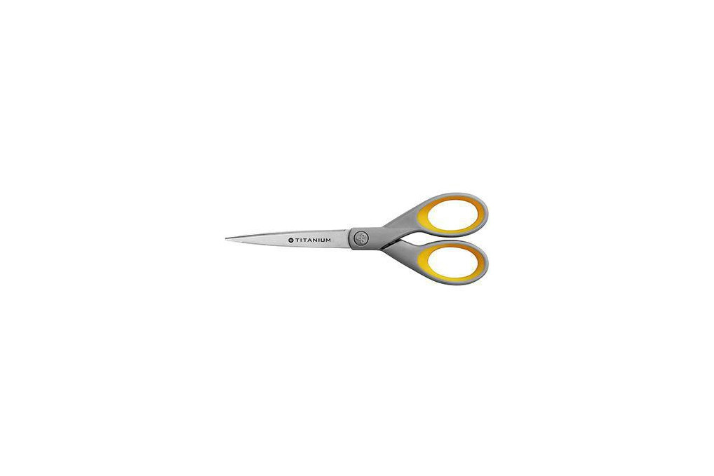 Westcott Schere Titanium Super E 30470 00 18cm grau gelb