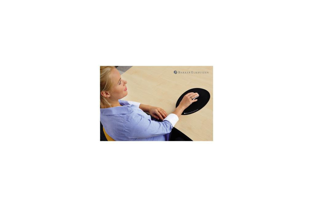 BakkerElkhuizen Mausepad Egg Ergo BNEEMP Gummi schwarz BakkerElkhuizen Mausepad Egg Ergo BNEEMP Gummi schwarz