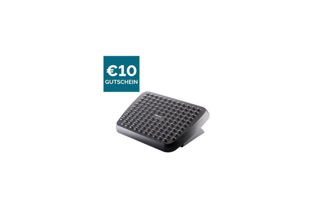Fellowes Fußstütze Standard 48121 70 460x335x90mm schwarz