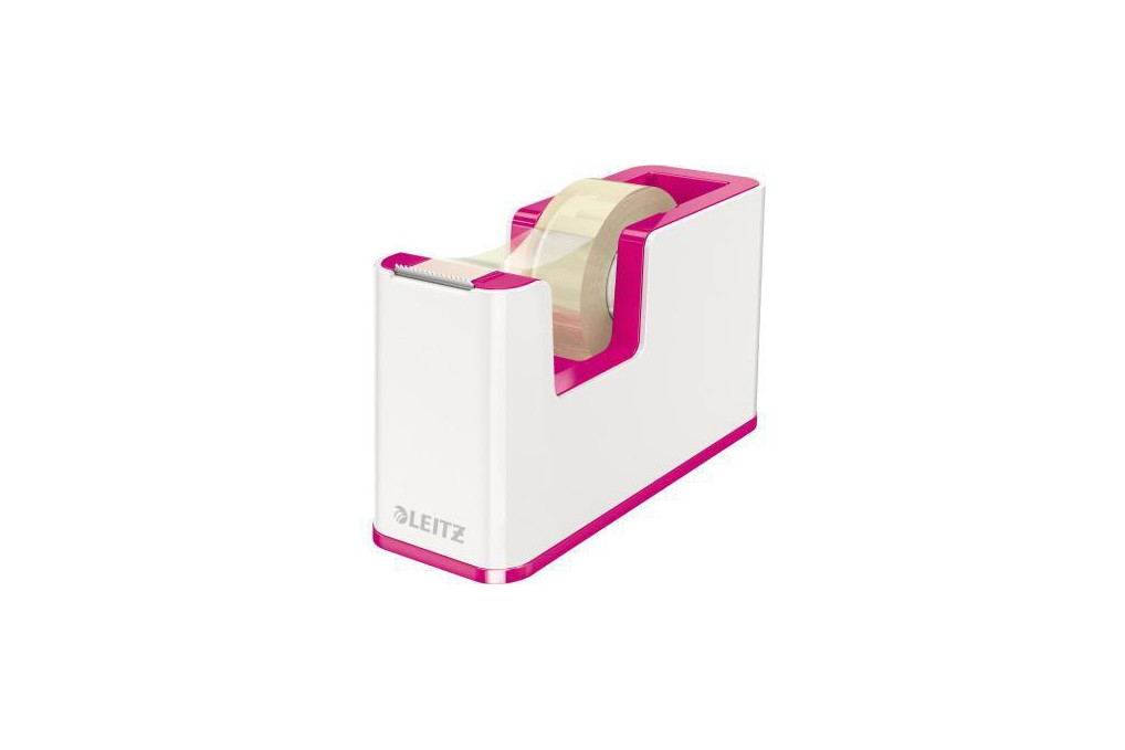 Leitz Tischabroller WOW 53641023 bis 19mmx33m PS ws pi  Klebeband