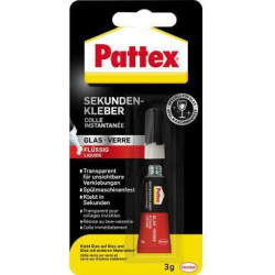Pattex Sekundenkleber PSV1C Glas Flüssig 3g