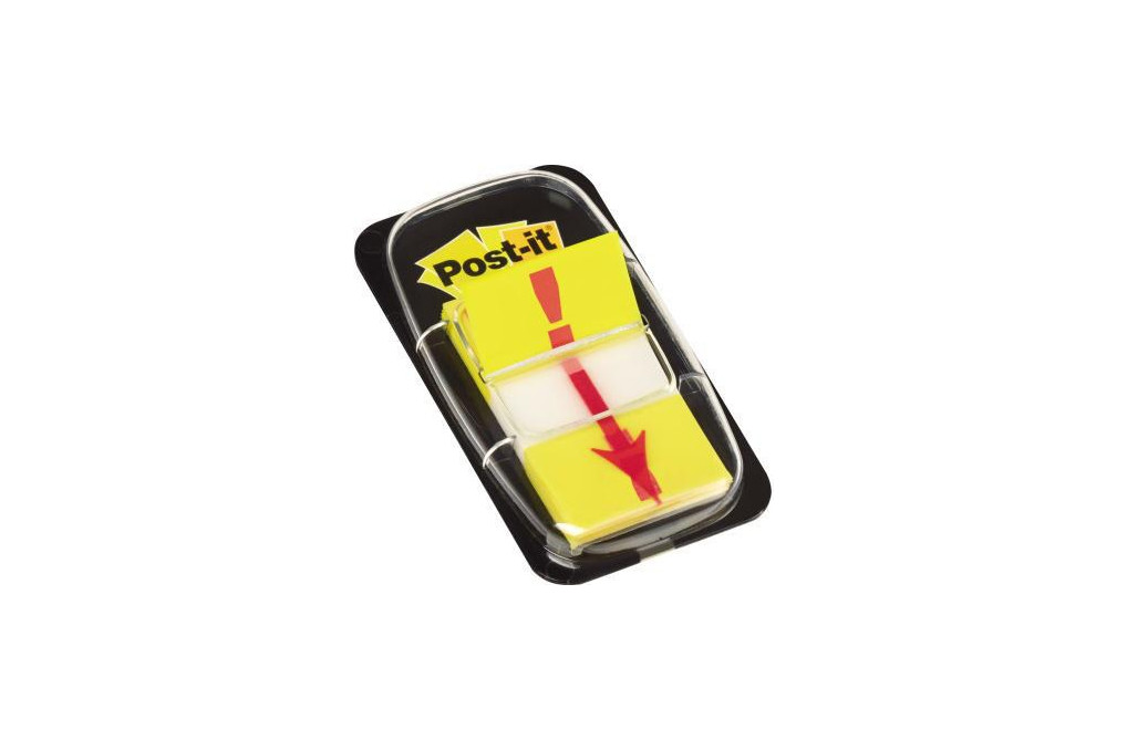 Post it Haftstreifen Index Symbol 680 33 Ausrufezeichen gelb 50Blatt