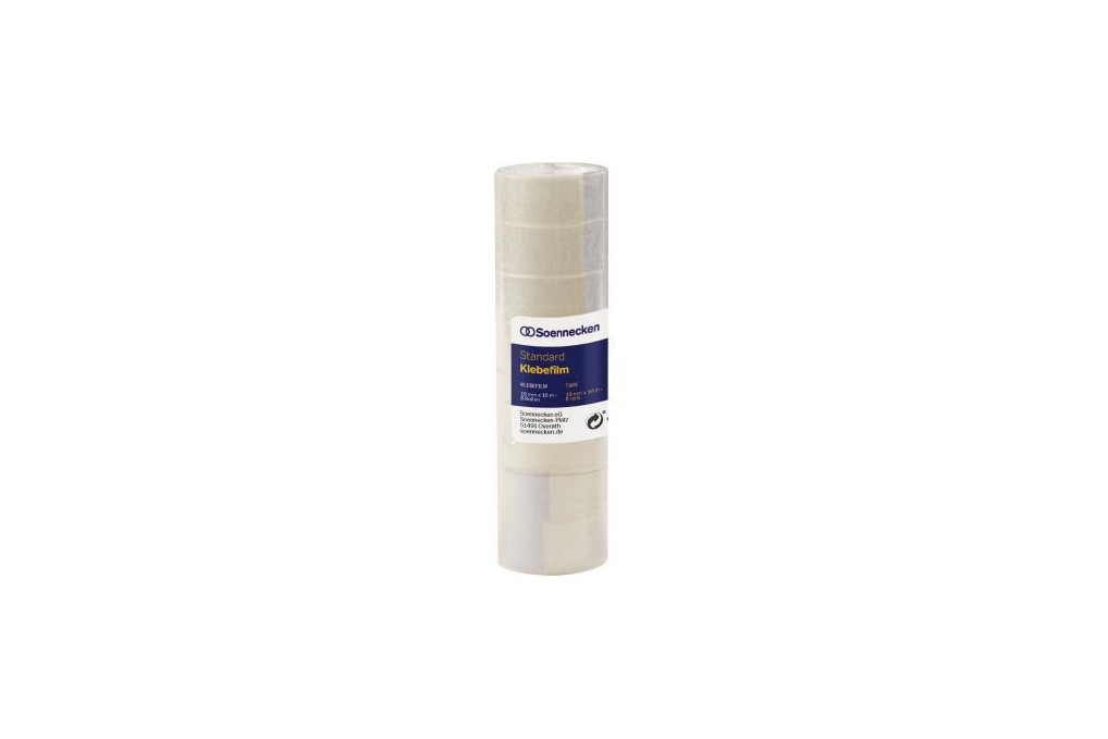 Soennecken Klebefilm 5846 19mmx10m transparent 8 St. Pack.