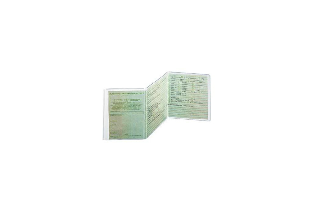 DURABLE Ausweishülle 214219 210x105mm Polypropylen transparent