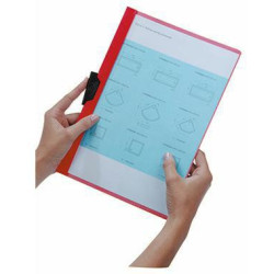 DURABLE Klemmmappe DURACLIP 60 220907 DIN A4 Hartfolie dunkelblau