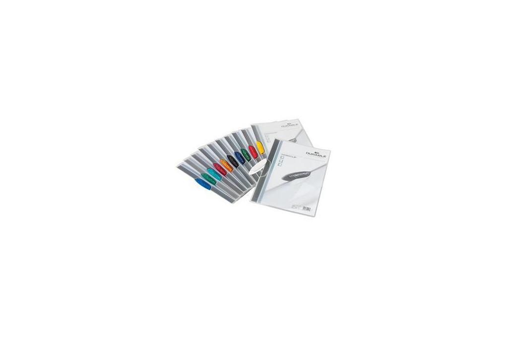 DURABLE Klemmmappe SWINGCLIP 226002 DIN A4 max. 30Bl. Klemme ws DURABLE Klemmmappe SWINGCLIP 226002 DIN A4 max. 30Bl. Klemme ws
