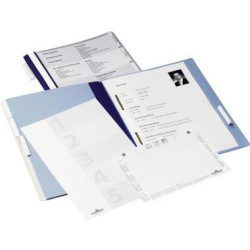 DURABLE Personalhefter DIN A4 255406 5fach Unterteilung blau