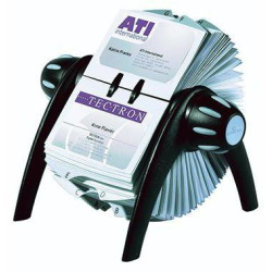 DURABLE Rollkartei VISIFIX FLIP 241701 Kunststoff schwarz DURABLE Rollkartei VISIFIX FLIP 241701 Kunststoff schwarz