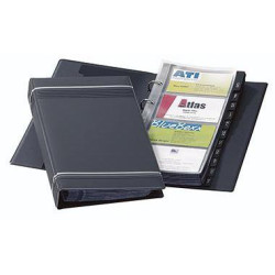 DURABLE Visitenkarten Ringbuch VISIFIX 238558 max. 200Karten sw