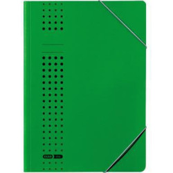 ELBA Eckspanner chic 400010058 DIN A4 150Bl. Karton grün