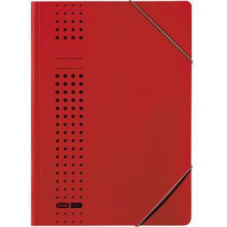 ELBA Eckspanner chic 400010059 DIN A4 150Bl. Karton rot