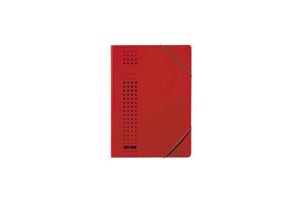 ELBA Eckspanner chic 400010059 DIN A4 150Bl. Karton rot