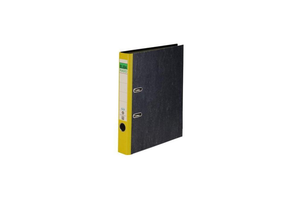 ELBA Ordner ELBArado 100022595 DIN A4 50mm Pappe gelb